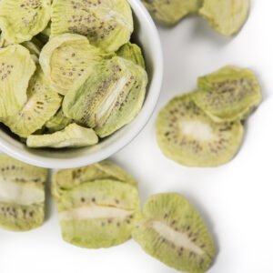 Freeze dried kiwi slices