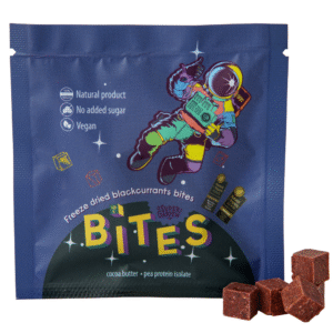 BITES Freeze dried black currants snack