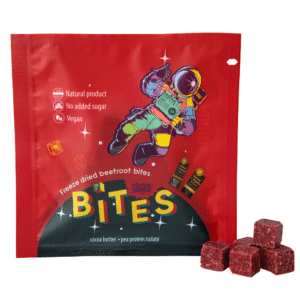 BITES Freeze dried beetroot snack