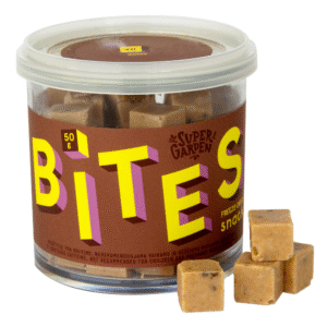 Freeze dried dates and coffee extract snack BITES